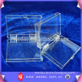 Customized clear acrylic display case square box